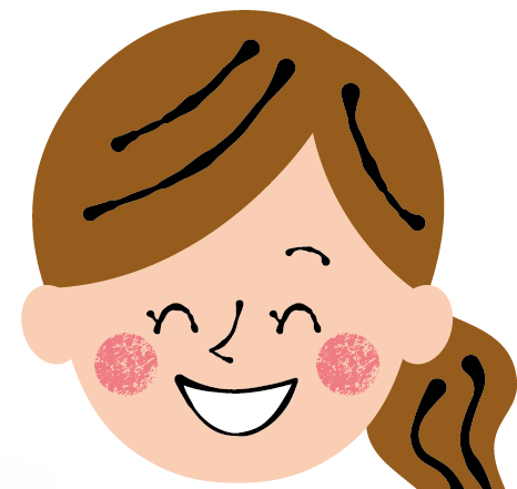 ママイラスト 笑顔 Smart Mum